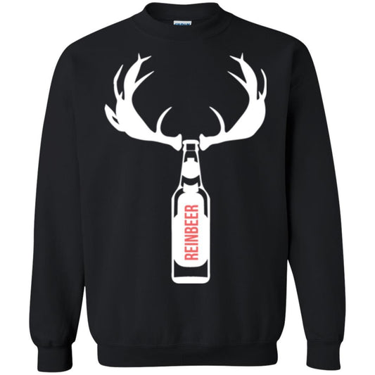 Christmas T-shirt Funny Christmas Reinbeer Black