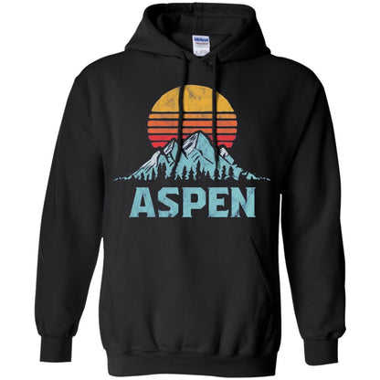Aspen Mountain T-shirt Black