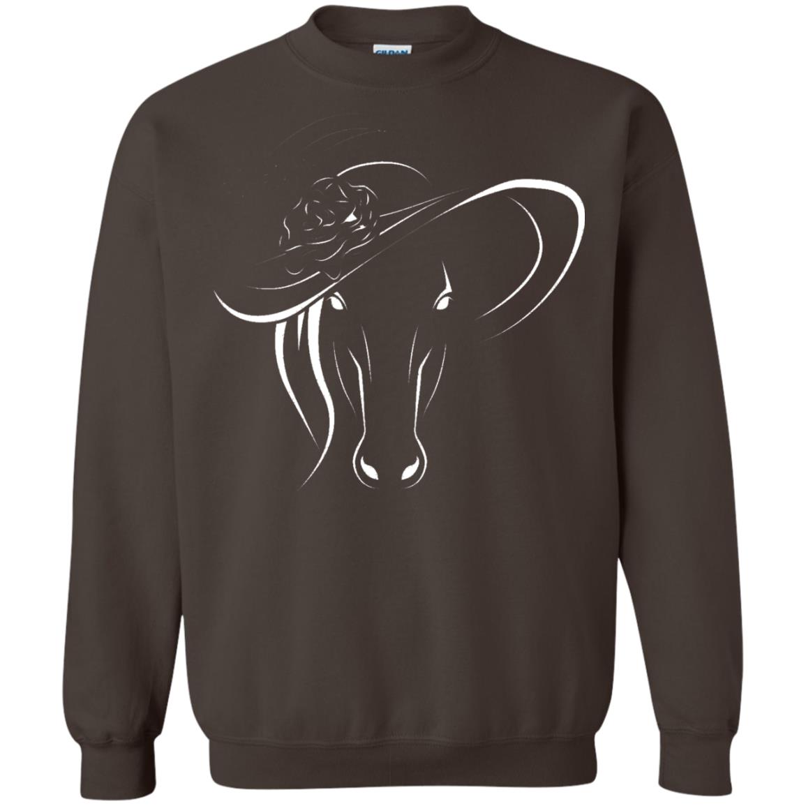 Derby Horse In Derby Womens Hat Derby Shirt Dark Chocolate