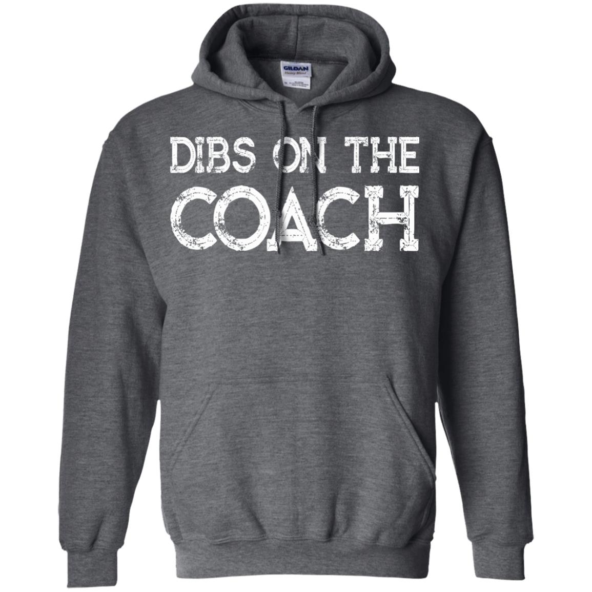 Dibs On The Coach Summer Vacation T-shirt Dark Heather