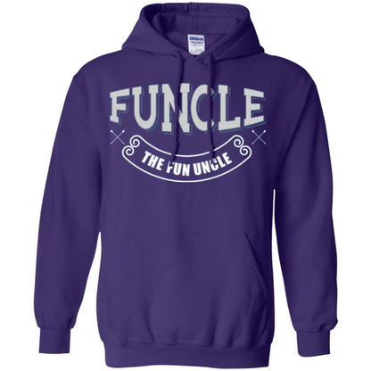 Funcle The Fun Uncle T-shirt Purple