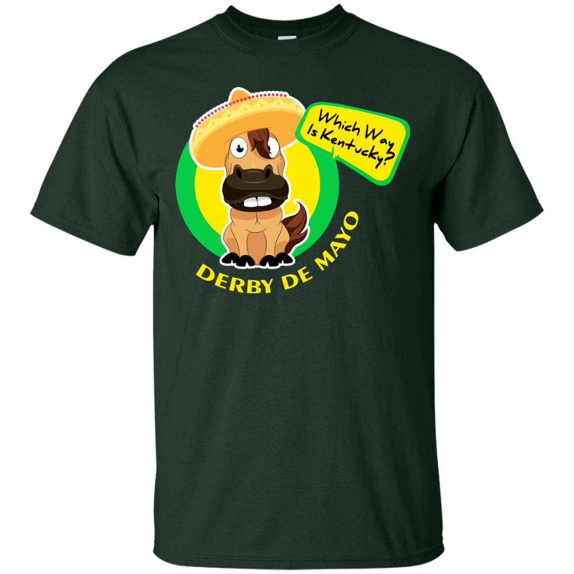 Which Way Is Kentucky Derby De Mayo Horse Race Shirt Forest
