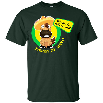 Which Way Is Kentucky Derby De Mayo Horse Race Shirt Forest