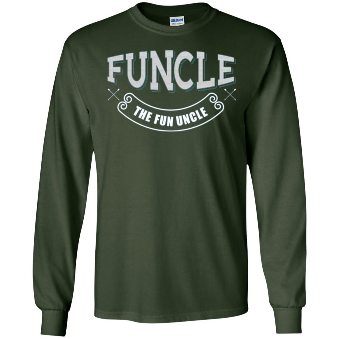 Funcle The Fun Uncle T-shirt Forest Green
