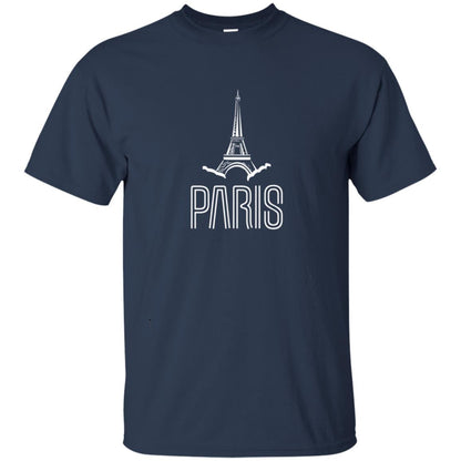 Paris Best Eiffel Tower T-shirt Navy