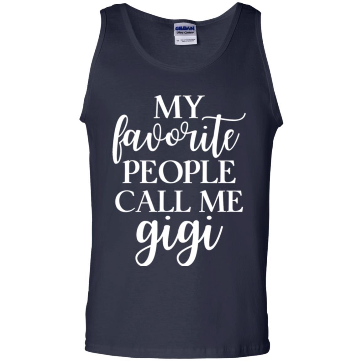 Nana T-shirt My Favorite People Call Me Gigi Navy