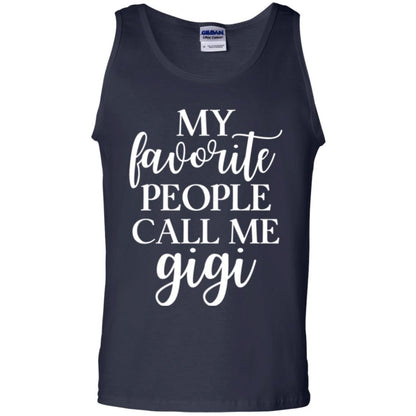 Nana T-shirt My Favorite People Call Me Gigi Navy