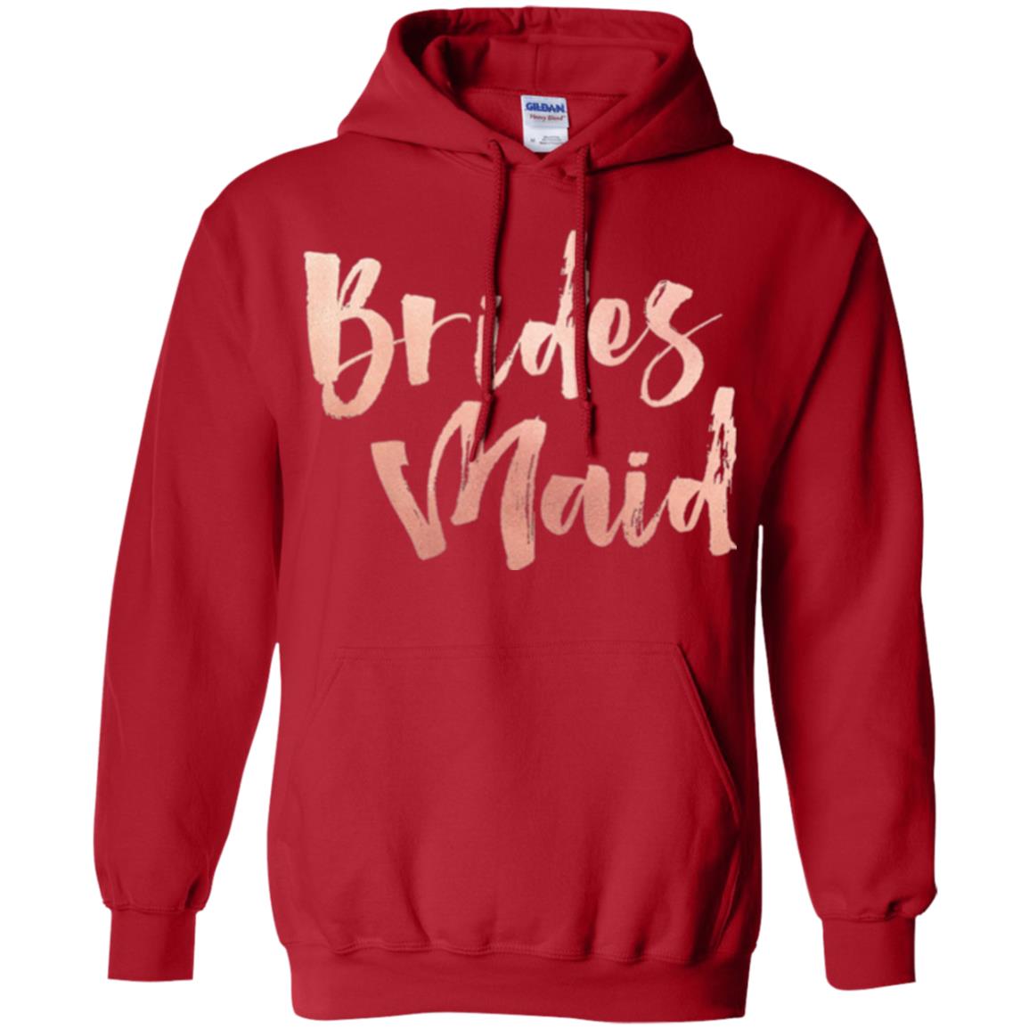 Bridal Shower Wedding Party Bridesmaid T-shirt Red