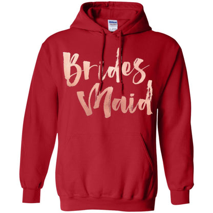 Bridal Shower Wedding Party Bridesmaid T-shirt Red