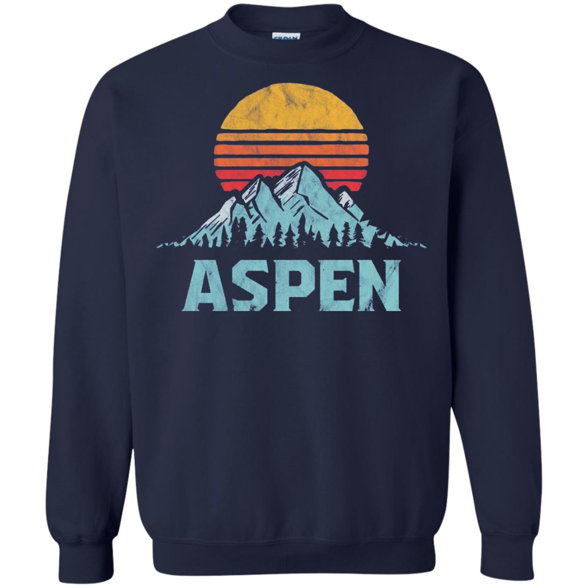 Aspen Mountain T-shirt Navy