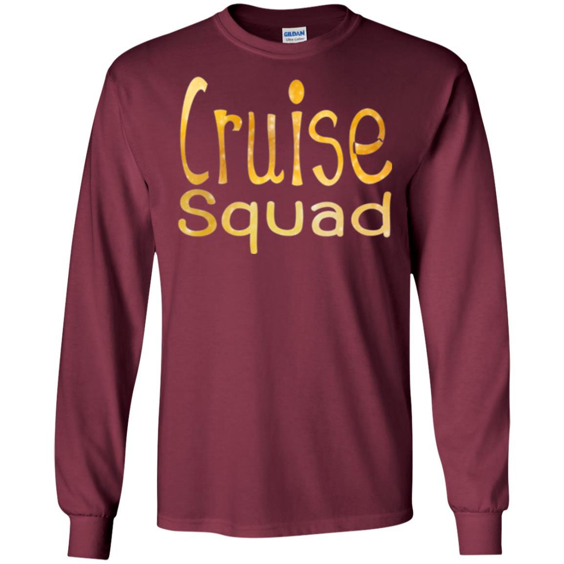 Cruise Squad T-shirt Funny Party Maroon