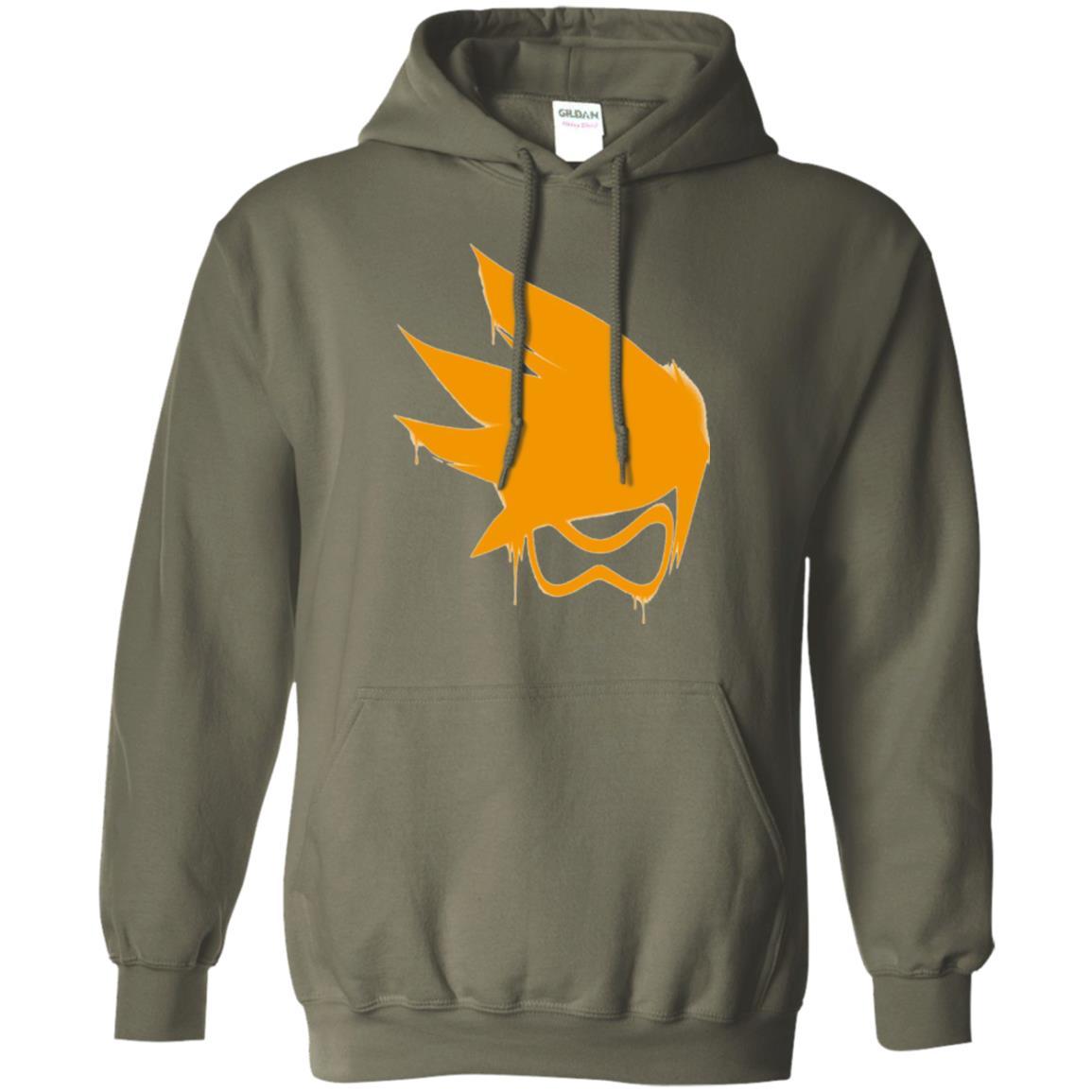 Film T-shirt Tracer Orange Spray T-shirt Military Green