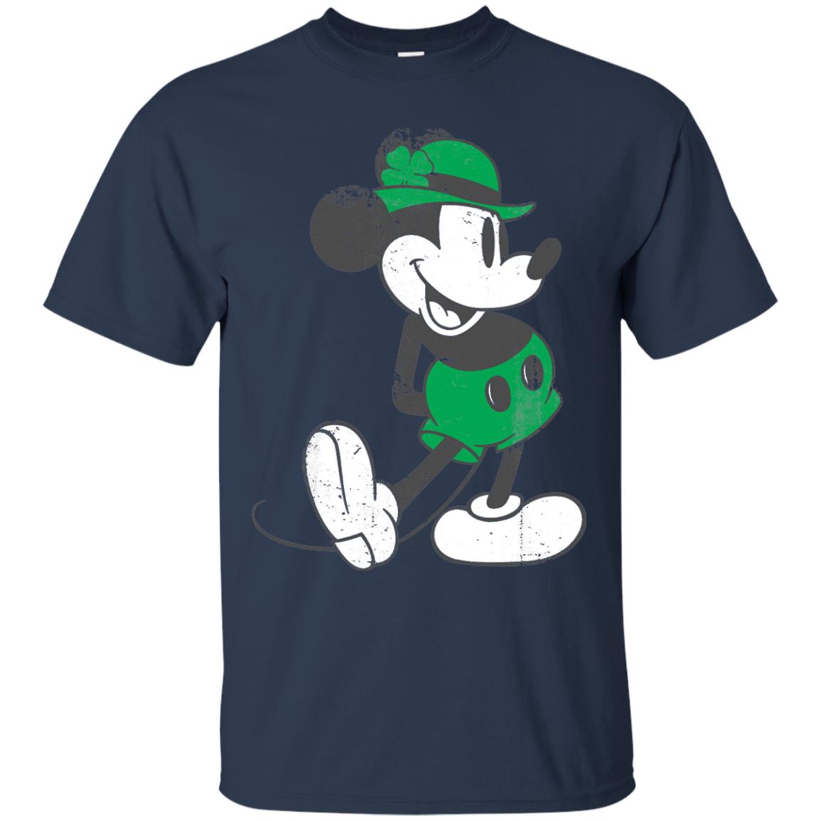 Mickey Mouse St. Patrick_s Day T-shirt Navy