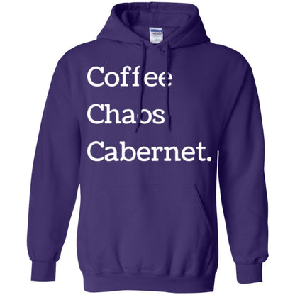 Coffee Chaos Cabernet T-shirt Purple
