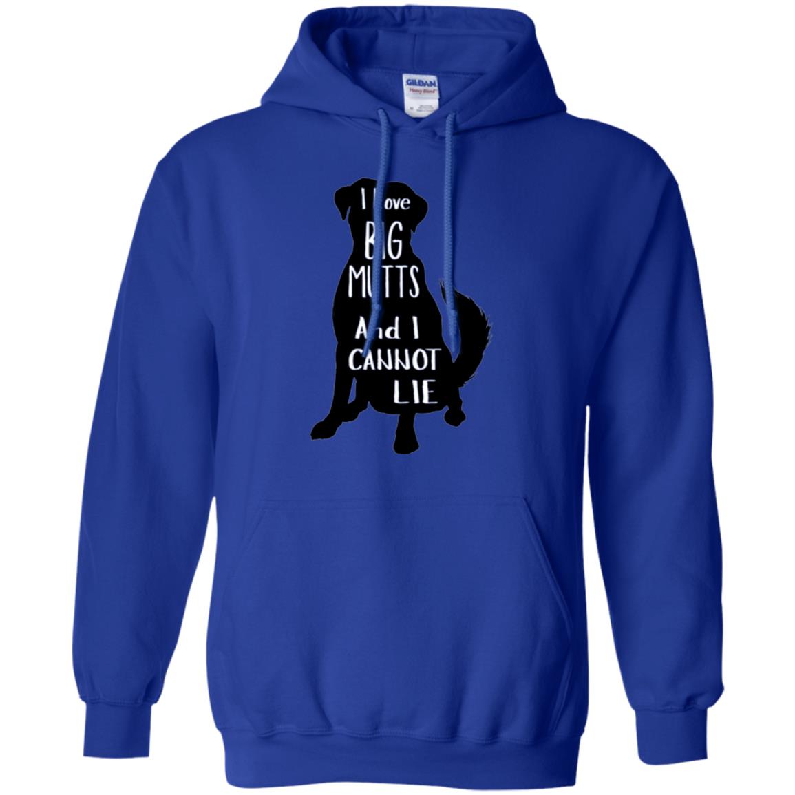 Dog Lovers T-shirt I Love Big Mutts And I Don_t Lie Royal