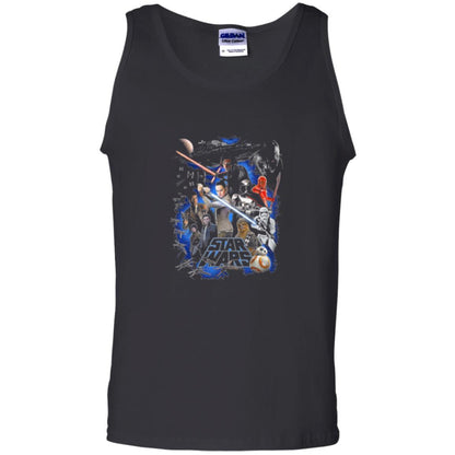 Film T-shirt Star Wars Last Jedi Classic Epic Film Poster Graphic Black