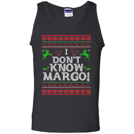 Christmas T-shirt I Don't Know Margo Black