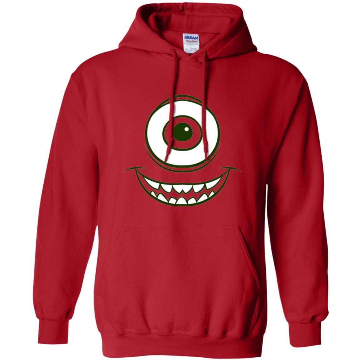 Cartoon T-shirt Mike Wazowski Eye Graphic Red