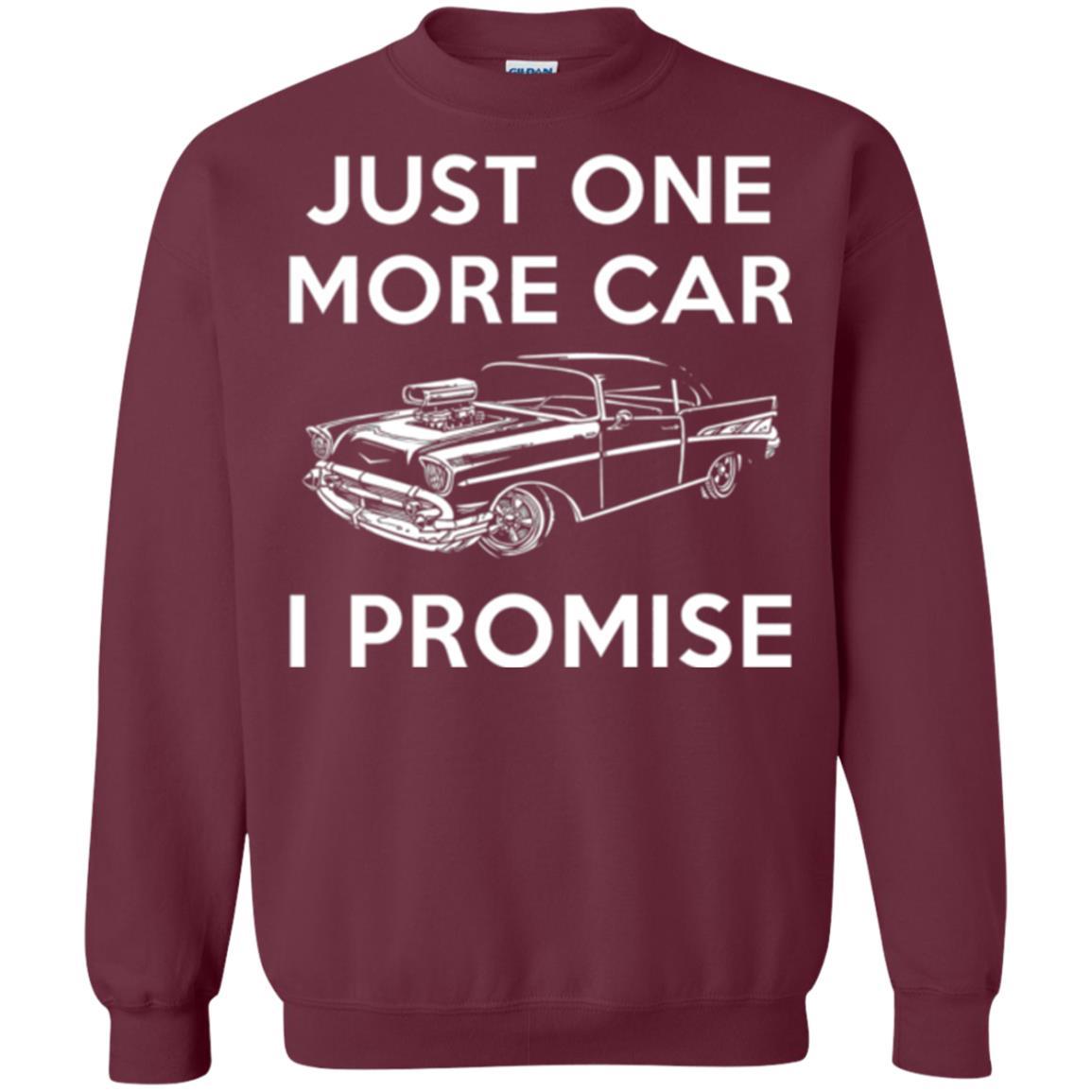 Car Lover T-shirt Just One More Car Maroon