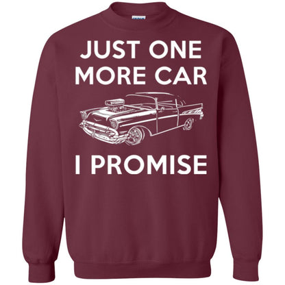 Car Lover T-shirt Just One More Car Maroon