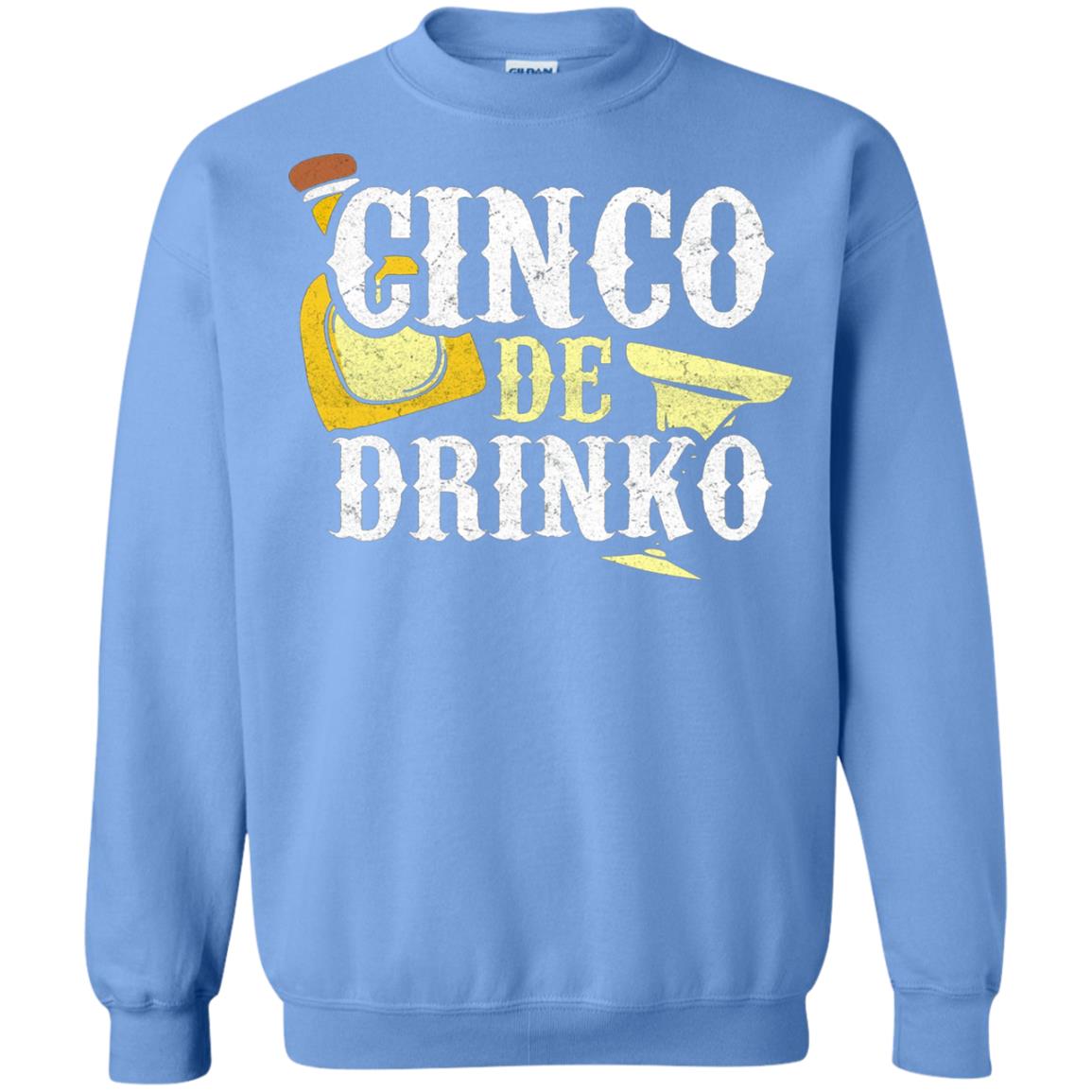 Cinco De Mayo Drinko Celebration T-shirt Carolina Blue
