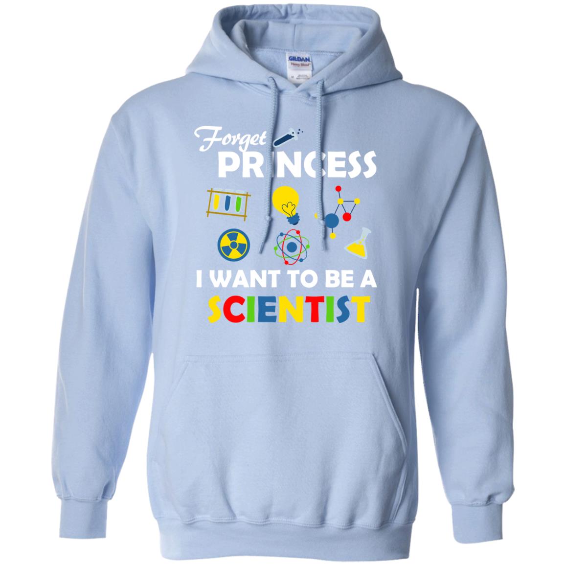 Forget Princess I Want To Be A Scientist Light Blue