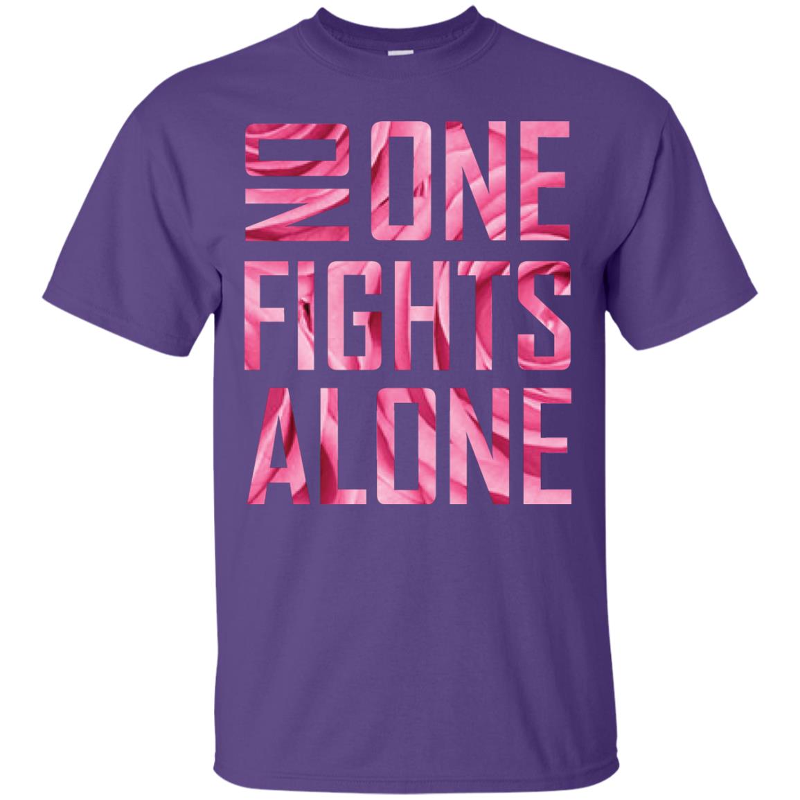 No One Fight Alone Shirt Purple