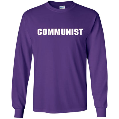Communist T-shirt Purple