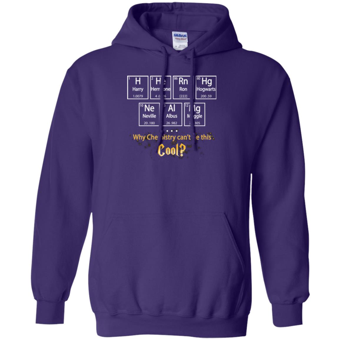 Why Chemistry Can_t Be This Cool Harry Potter Element Movie T-shirt Purple