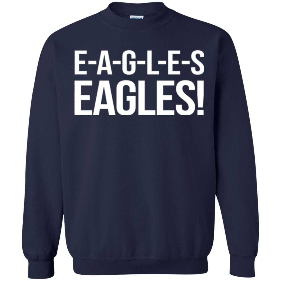 E-a-g-l-e-s Eagles Chant T-shirt Navy