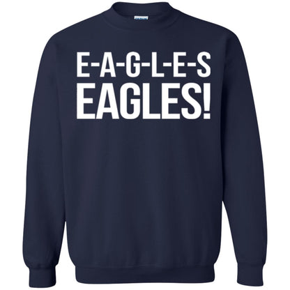 E-a-g-l-e-s Eagles Chant T-shirt Navy