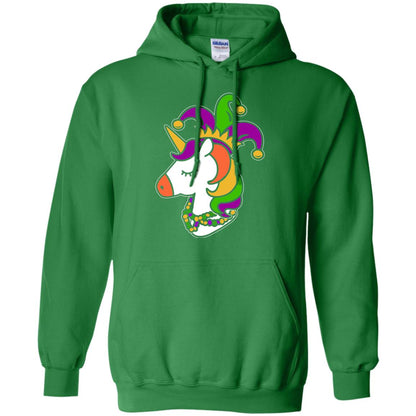 Unicorn Funny Mardi Gras T-shirt Irish Green