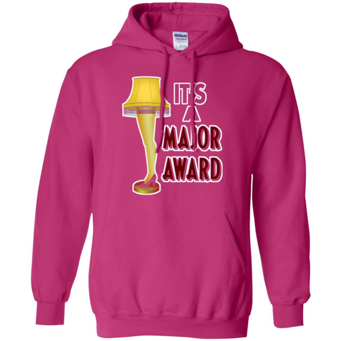 Christmas T-shirt It_s A Major Award Leg Lamp Heliconia