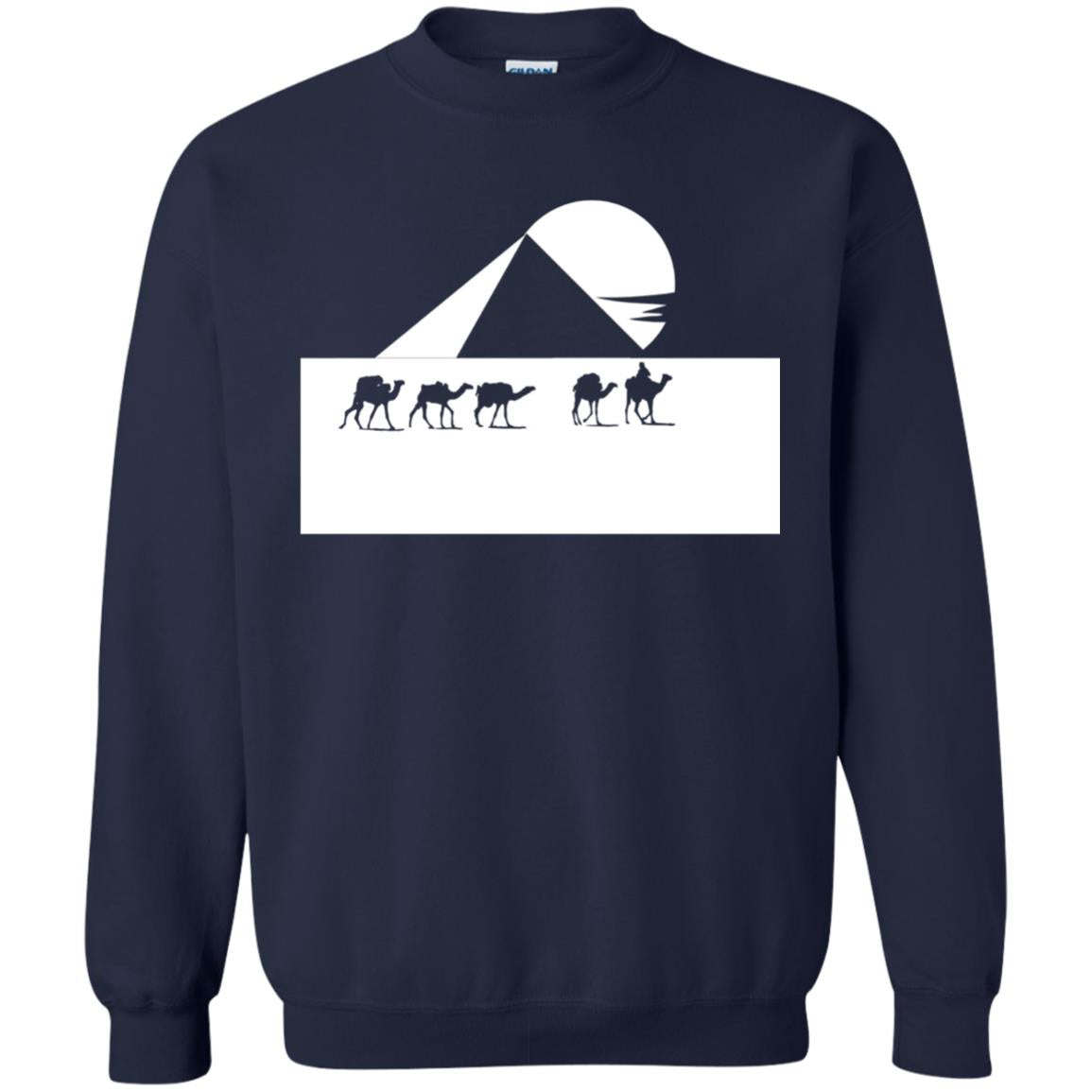 Egyptian Great Pyramid Of Giza T-shirt Navy