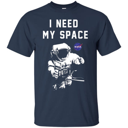 Astronaut T-shirt I Need My Space T-shirt Navy