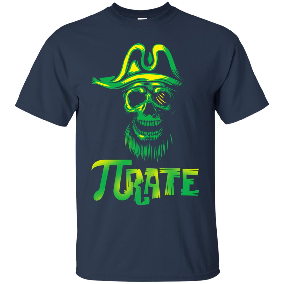 Pi Day T-shirt Funny Pirate Navy
