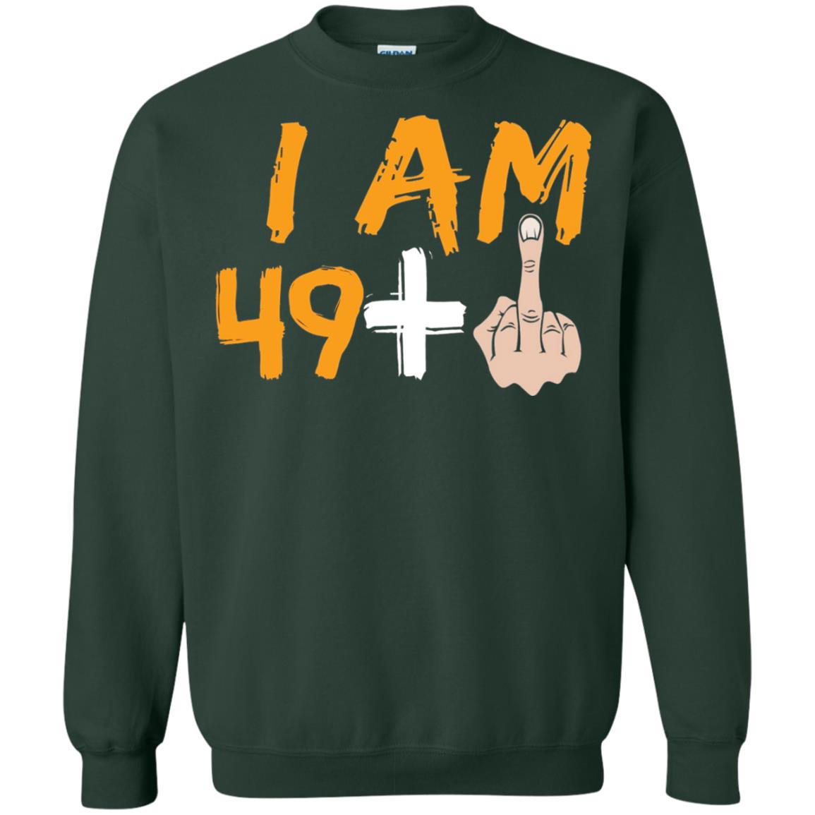 50th Birthday Funny T-shirt I Am 50 Years Old Forest Green