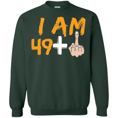 50th Birthday Funny T-shirt I Am 50 Years Old Forest Green
