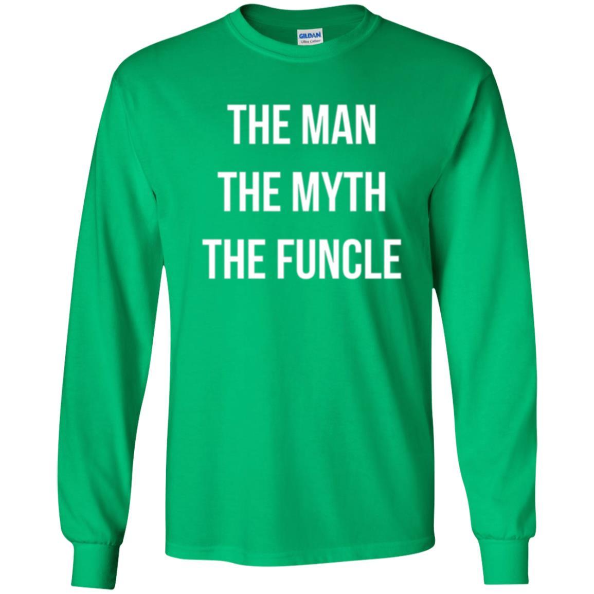 Uncle T-shirt The Man The Myth The Funcle Irish Green