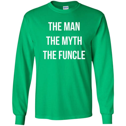 Uncle T-shirt The Man The Myth The Funcle Irish Green