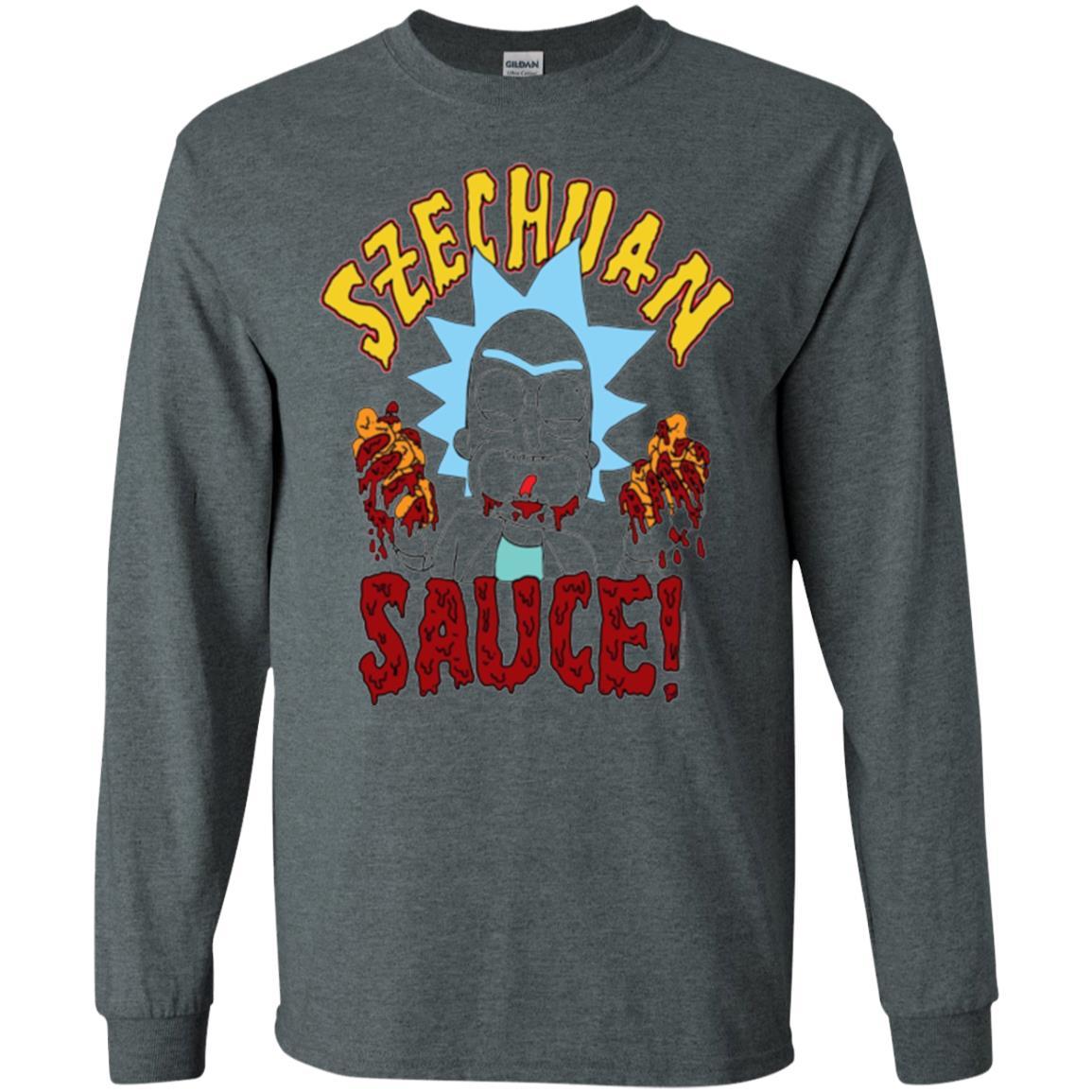 Film T-shirt Szechuan Sauce T-shirt Dark Heather