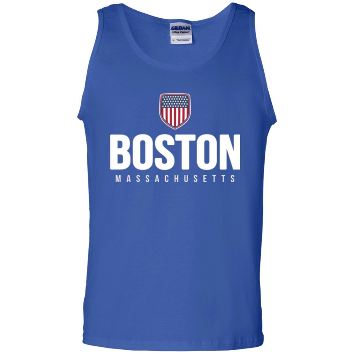 Boston Massachusetts T-shirt Royal
