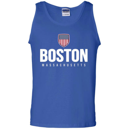Boston Massachusetts T-shirt Royal