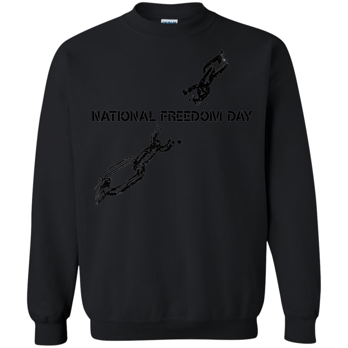 Veteran T-shirt National Freedom Day T-shirt Black