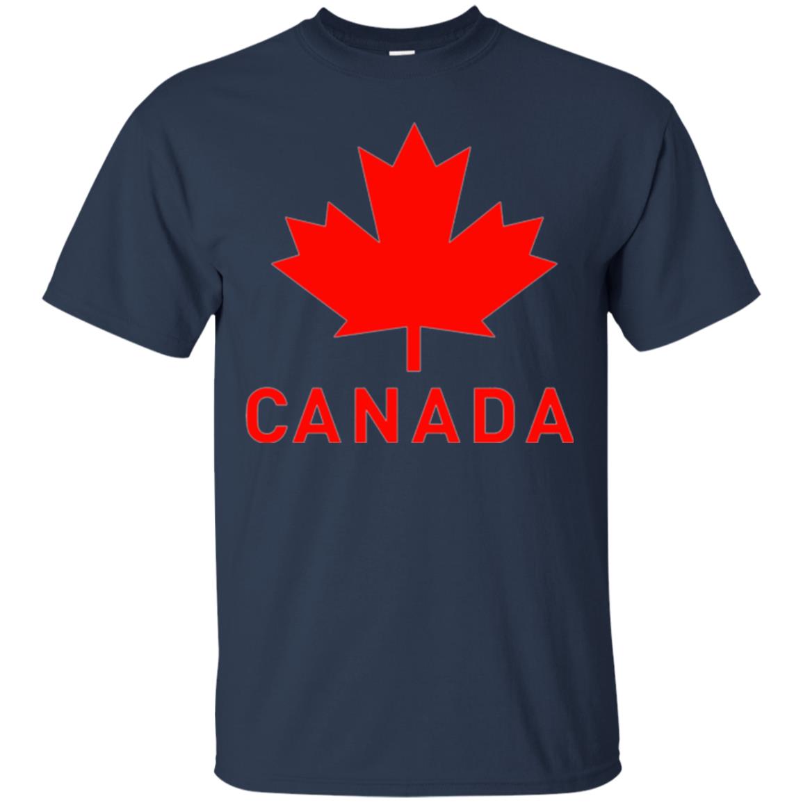 Canada Flag T-shirt Vintage Canada Flag Eh Team Navy