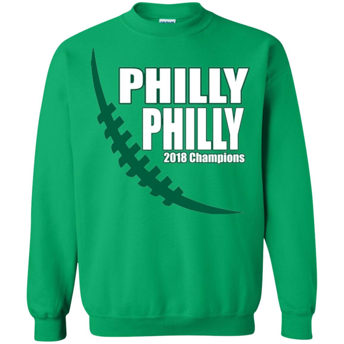 Football Lover T-shirt Philly Philly 2018 Championship Irish Green