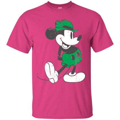 Mickey Mouse St. Patrick_s Day T-shirt Heliconia