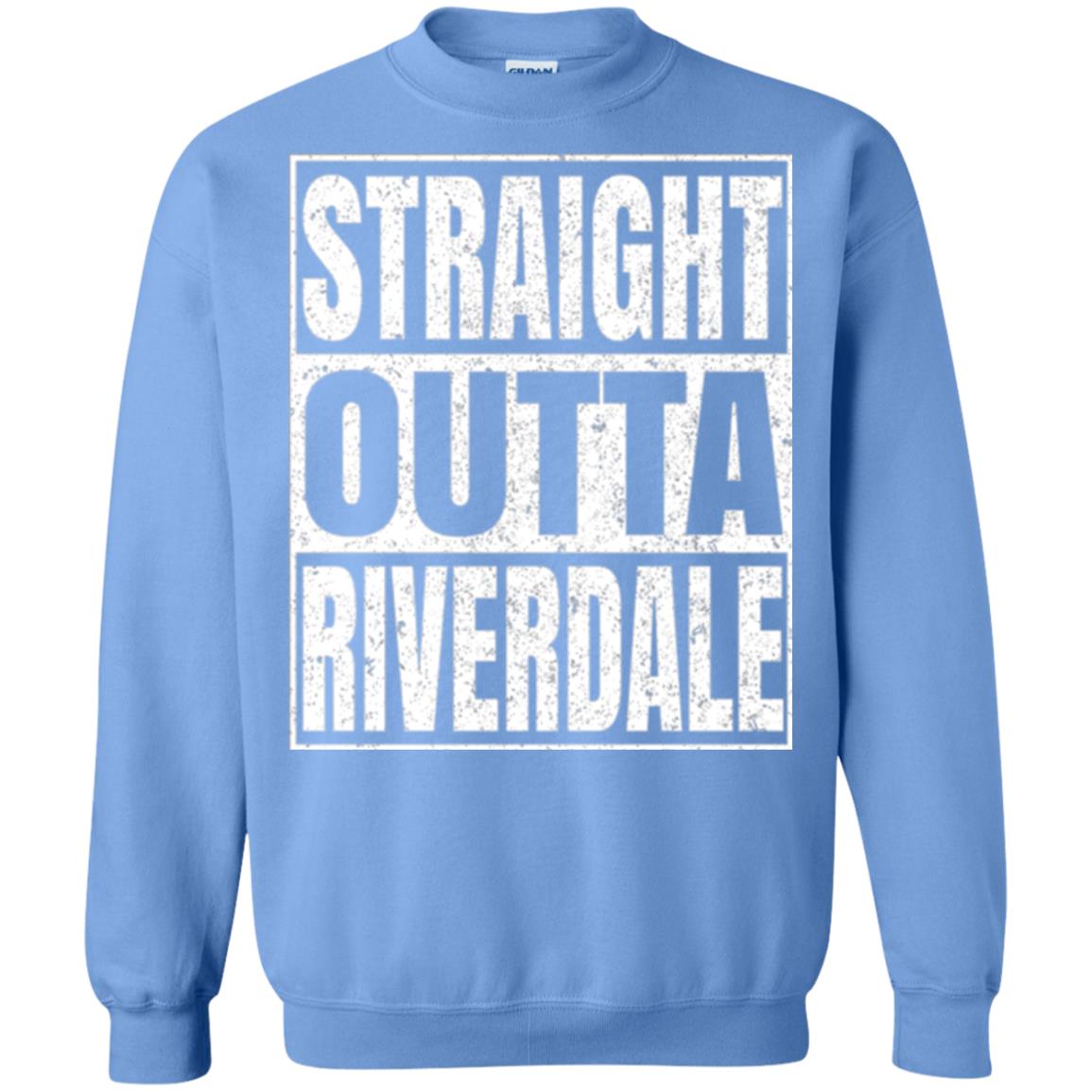 United States T-shirt Straight Outta Riverdale Carolina Blue