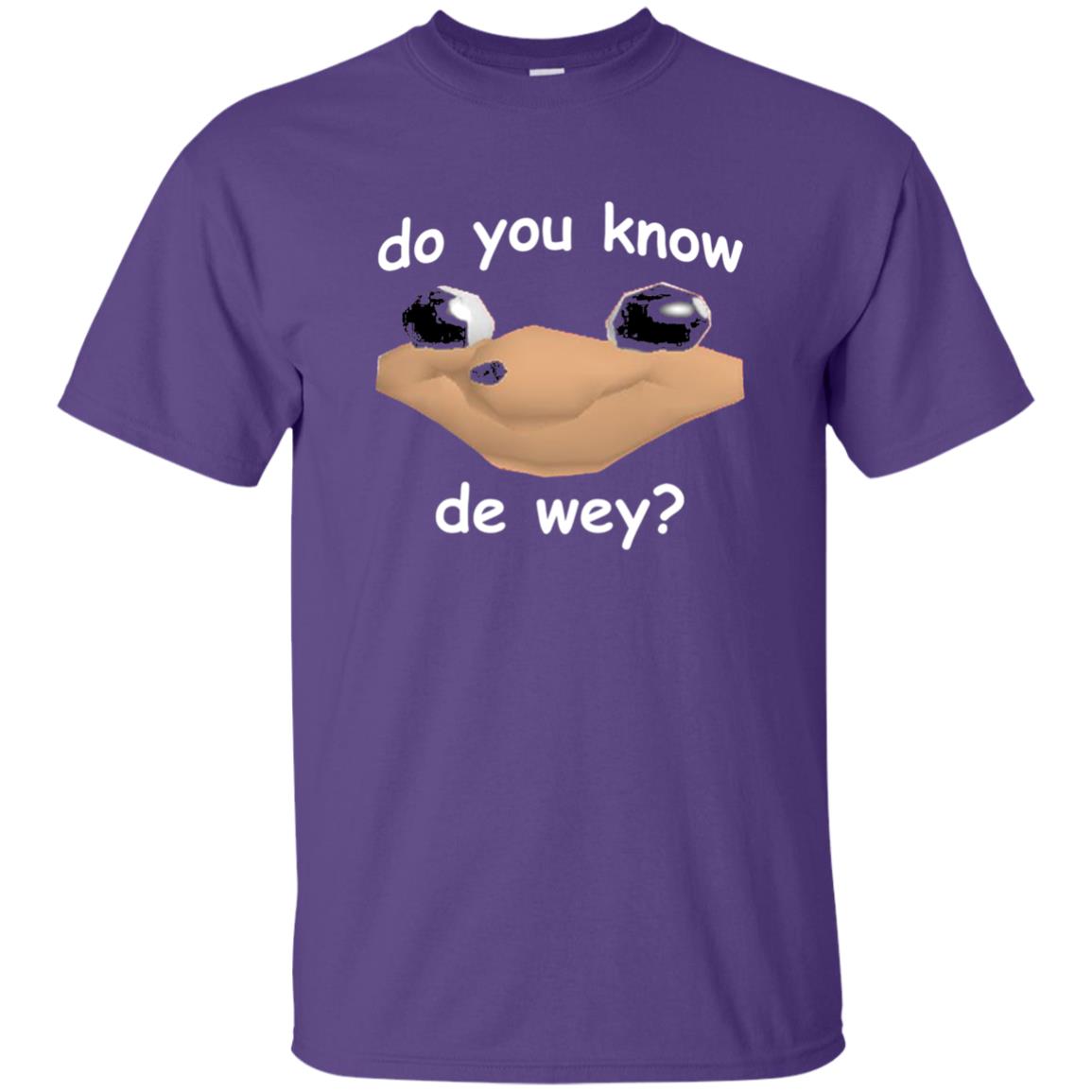 Ugandan Meme T-shirt Do You Know De Way Purple