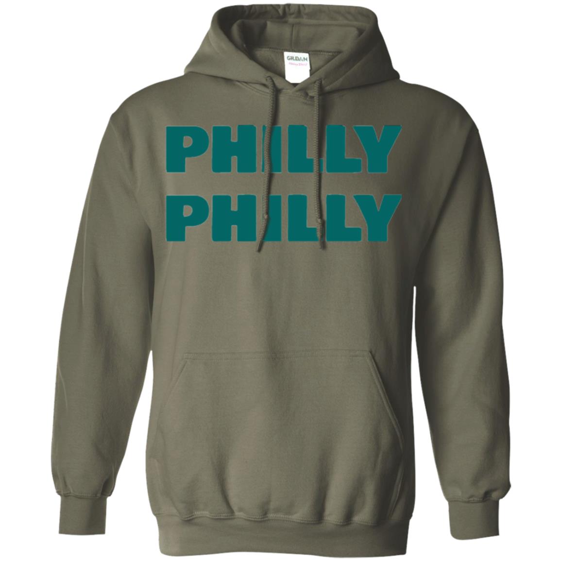Football Lover T-shirt Philly Philly Philadelphia T-shirt Military Green